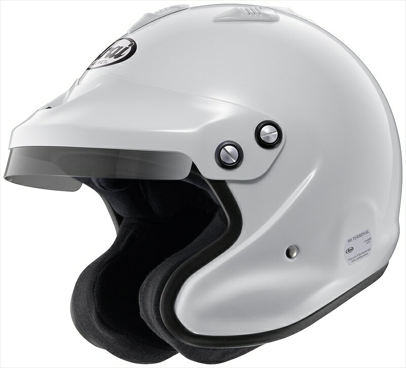 【送料無料】Arai/アライ 四輪用ヘルメット GP-J3 8859 (59) 白 PB-cLc構造 4530935427086