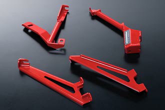 オートエグゼ マスターバックブレース スチール製 4ピース RX-8 SE3P MSE495