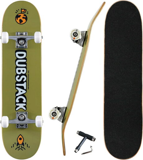 DUBSTACK(ダブスタック) スケートボード シリーズ 初心者 大人 子供 向け skateboard スケボー Abec7/9 オイルベアリング採用 7.25〜8.8インチ DSB-K01 DUBSTACK(ダブスタック) スケートボード シリーズ 初心者 大人 子供 向け skateboard スケボー Abec7/9 オイルベアリング採用 7.25〜8.8インチ DSB-K01