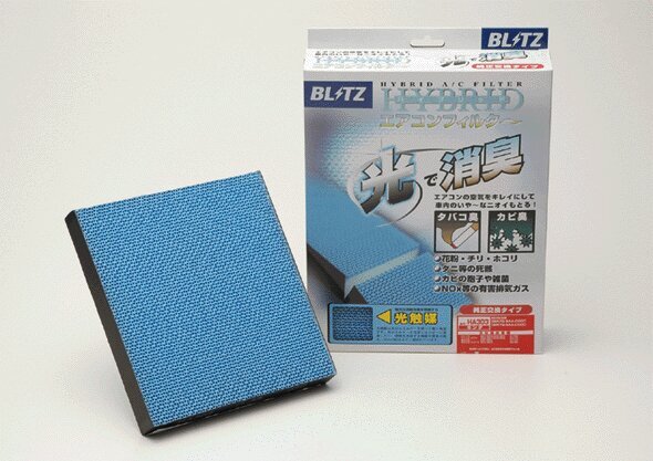 BLITZ ハイブリッドエアコンフィルター トヨタ マーク2 ブリット 02/01- GX110W,GX115W,JZX110W,JZX115W 18729