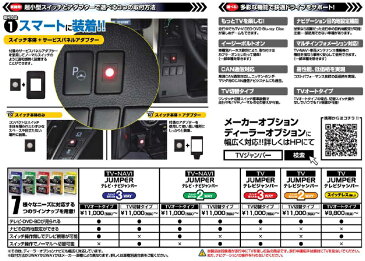 BLITZ TV/NAVI-JUMPER　(ディーラーオプションオプション)　切り替えタイプ DAIHATSU NMZP-W61 ワイドエントリーメモリーナビ 2011年モデル NST75(テレビナビキット)