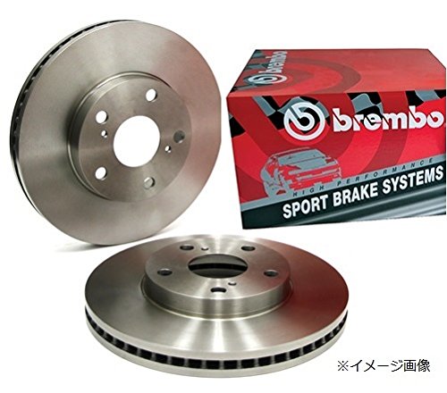 brembo ブレーキローター 左右セット MERCEDES BENZ W204 (Cクラス SEDAN) 204054 09/08〜14/07 フロント 09.B280.41