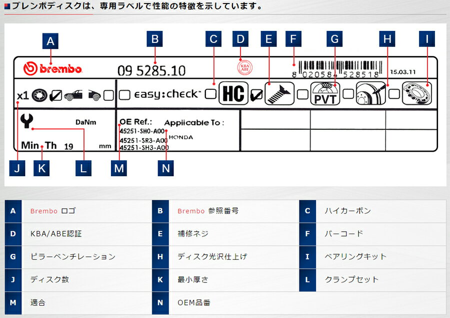 brembo ブレーキローター 左右セット MERCEDES BENZ W166 (M/GLEクラス) 166024 15/10〜19/06 リア 09.A959.11 2