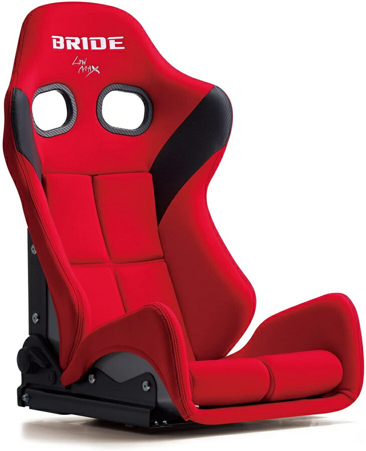 BRIDE ブリッド GIAS3 リクライニングシート レッド FRP製シルバーシェル ロークッション G62BSF 旧品番(G62BMF)