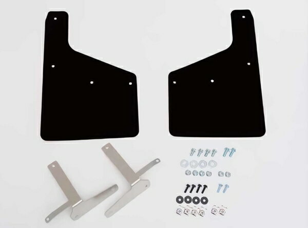 クスコ(Cusco) トヨタ ライズ/スバル レックス用 4×4 STYLE シールドフラップ リヤ用 ブラック 2枚セット 1C5-851-RB