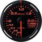 　Defi デフィ Racer Gauge ターボ計 レッドレーサーゲージ DF06505