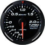 　＜2月末入荷予定・予約順に発送＞Defi デフィ Racer Gauge ターボ計 ホワイトレーサーゲージ DF06506