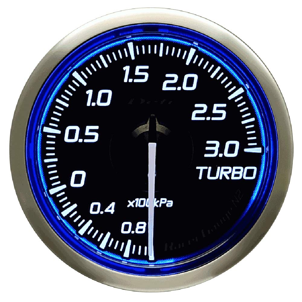 日本精機 Defi (デフィ) メーター【Racer Gauge N2】52φ ターボ計 300kPa DF16101