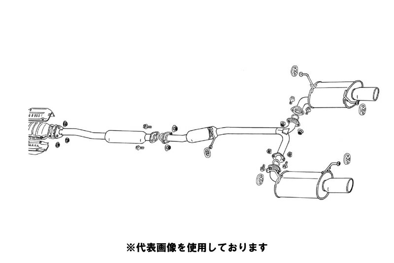 (発送先自動車関連業者のみ)フジツボ Legalis R レガリス アール CF4 トルネオ SIR-T F20B H9.9〜H12.6 760-54111
