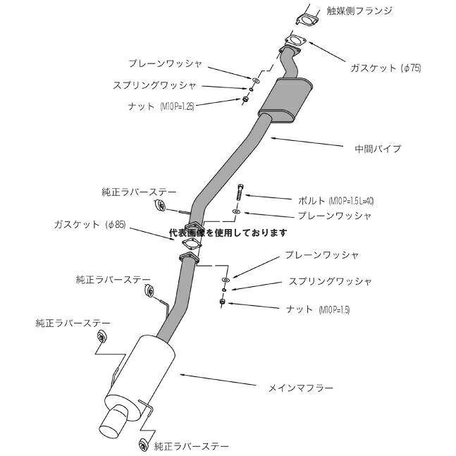 HKS ハイパワー 409 マフラー スカイラインGT-R BCNR33 RB26DETT 95/01-98/12 31006-AN013