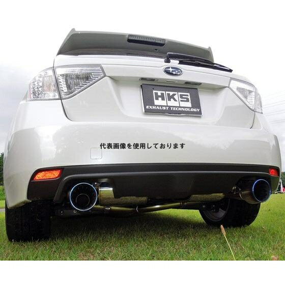 HKS スーパー ターボ マフラー インプレッサ WRX STI GRF EJ25(TURBO) 09/02-14/08 31029-AF005