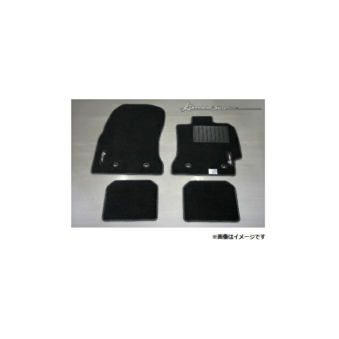 Kansai サービス フロアマット フロント／リアSet VABオプションブルーステッチ KYF032B スバル WRX STI 14／8～