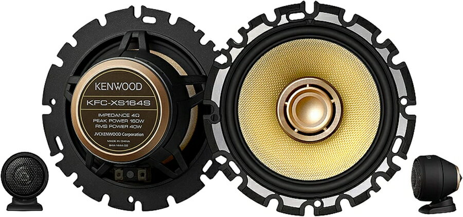 KENWOOD(ケンウッド) 16cm 3way カスタムフィットスピーカー Tuned by Victor Studio KFC-XS164S