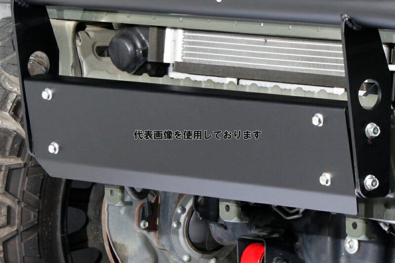 Motor Farm (モーターファーム) フロントスキッドプレート/ハイテン鋼ブラック/JB74 Bタイプ SUZUKI ジムニー JB74 FBCGH2-74