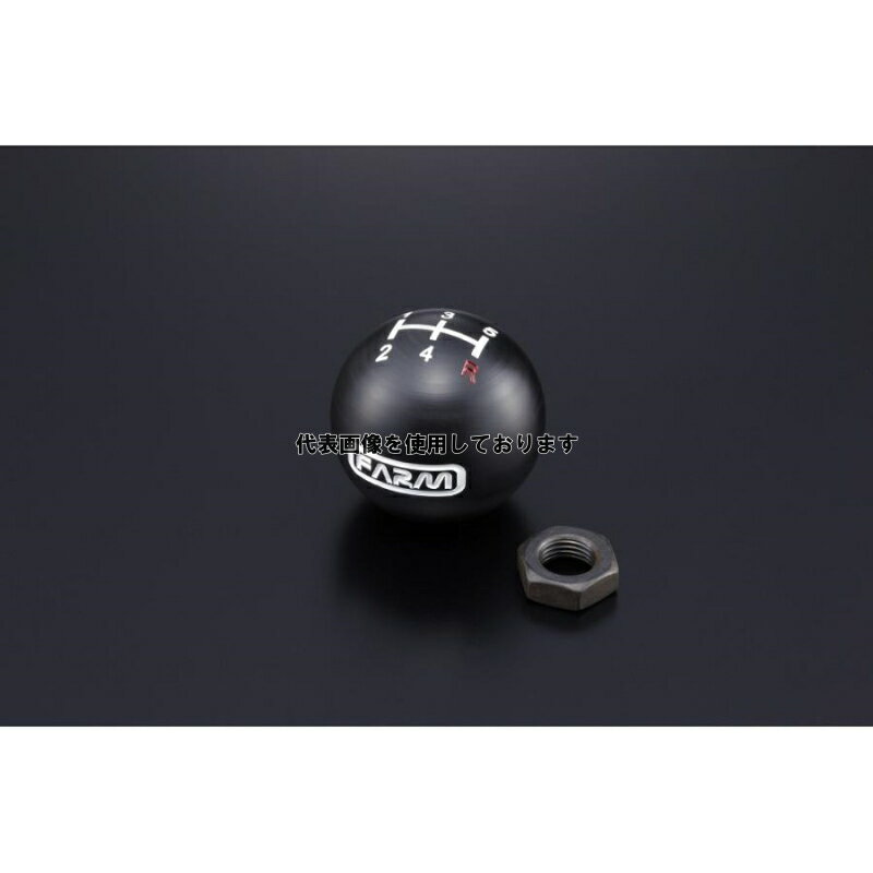 Motor Farm (モーターファーム) ジュラコン製シフトノブ　パターン有/ブラック SUZUKI ジムニー MT車 F..