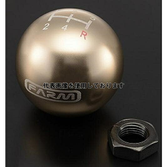 Motor Farm (モーターファーム) アルミ製 シフトノブ チタン SUZUKI ジムニー MT車 FSNT MT車全般適合..