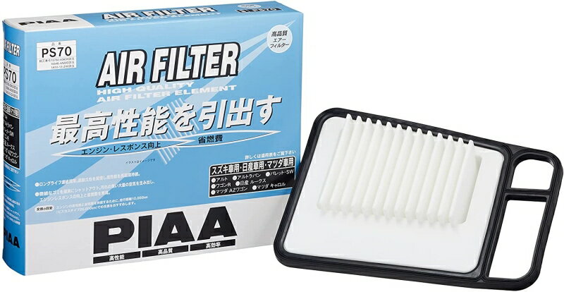 PIAA エアフィルター 13780-85K00 品番 PS70