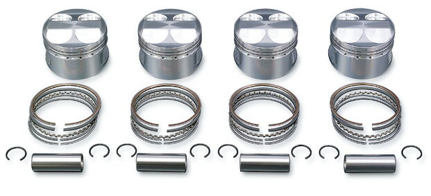戸田レーシング HONDA シビック、インテグラ、CR-X B18C ハイコンプ鍛造ピストンKIT 直径83.00mm 13045-B16-000(2)