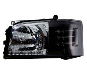VALENTI ヴァレンティ ジュエルヘッドランプ クリア/マットブラック 200ハイエース 1/2型 HL200A-CM-12 4580277394997