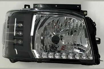 VALENTI ヴァレンティ ジュエルヘッドランプ クリア/マットブラック 200ハイエース 1/2型 HL200A-CM-12 4580277394997