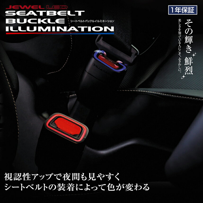 VALENTI(ヴァレンティ) LEDシートベルトバックルイル