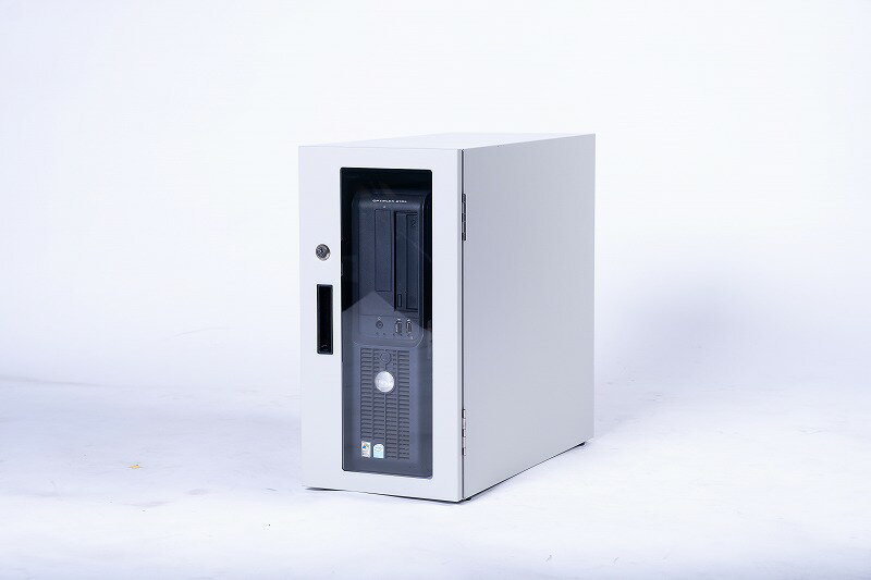 防塵ラック Tidy Box CPU 4UW ライトグレー PCケース ホコリ 排熱 フィルター ファン 埃 盗難防止 鍵付き 工場用 現場事務所用 粉塵 CPU保護 モニター パソコン 収納 PC 本体 ゲーム機 ネットワーク機器収納 サーバーラック