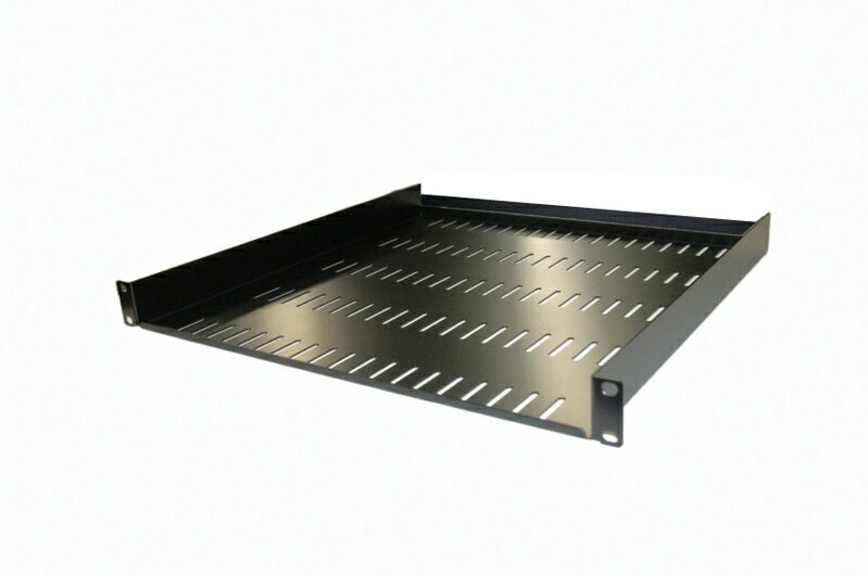 防塵ラック TidyBox 10U・14U・20U・30U 専用オプション1Uマウント棚 D450(奥行長め)のみ販売ページです。 防塵ラック TidyBox 10U・14U・20U・30U本体は別途ご購入ください。 防塵ラック TidyBox 10U・14U・20U・30U 専用オプション1Uマウント棚 D450(奥行長め)です。 本体カラーに合わせたブラック仕様で、 ラック全体の統一感を保ちます。 19インチラックにネジでしっかり固定でき、排熱スリット付きで 内部機器の排熱を確保します。 ラックマウントできない小型端末やUPS、 表示器などの設置に最適です。 簡単に後付け設置が可能です。 内寸 ：幅44cm　奥行き45cm　高さ1U アングルの使用スペース：1U 色：ブラック 材質：スチール製 耐荷重：5kg 運送方法：完成品 重量 ：2.9kg 寸法詳細図 ※表示金額税込み価格となります。 ※送料無料です。(北海道・沖縄・離島は送料別途発生) ※こちらの商品はご注文確認後、出荷までに2〜3日かかります。