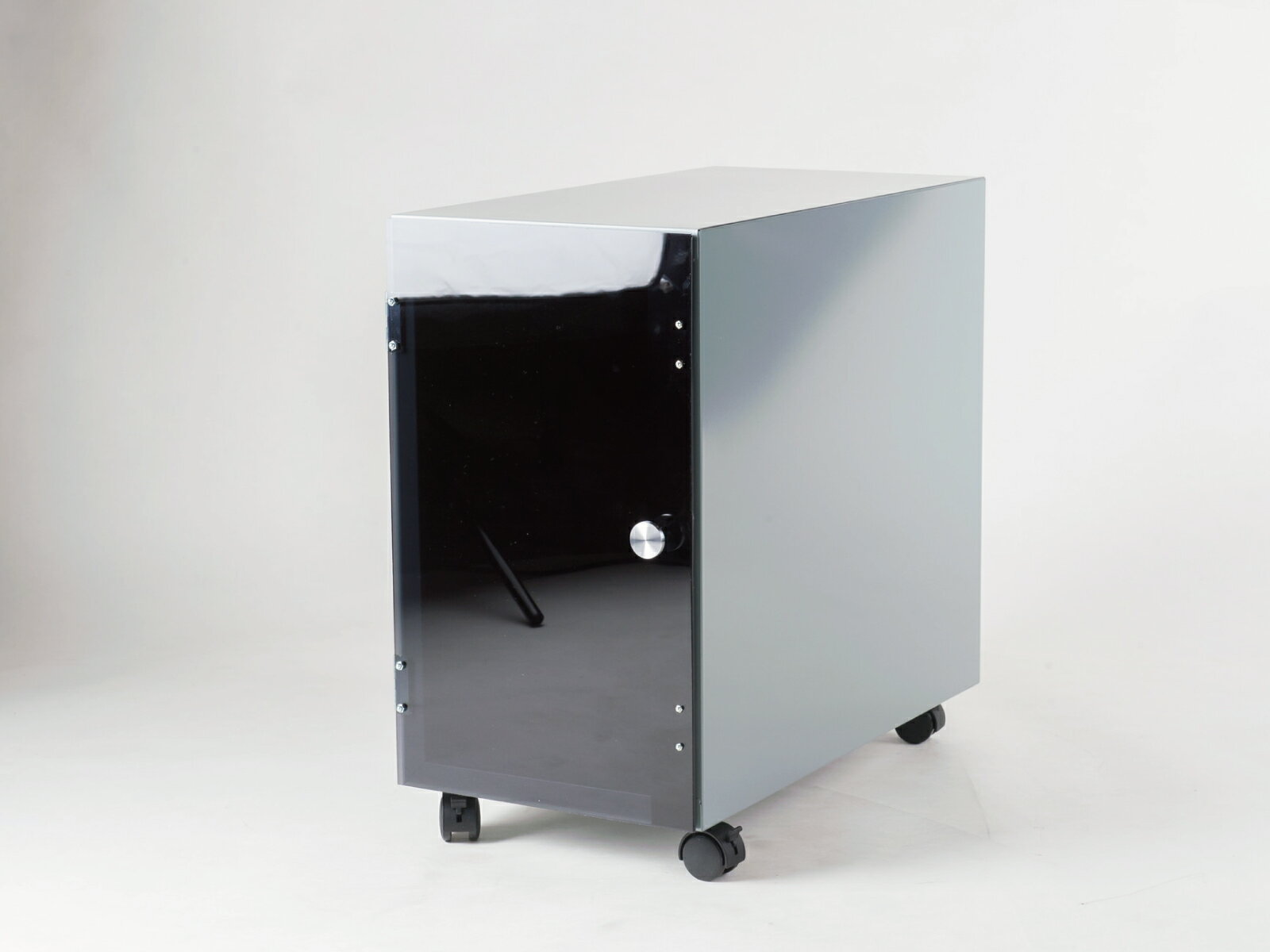 防塵ラック Tidy Box CPU G5 グレー PCケース ホコリ 排熱 フィルター ファン 埃 盗難防止 鍵付き 工場用 現場事務所用 粉塵 CPU保護 モニター パソコン 収納 PC 本体 ゲーム機 ネットワーク機器収納 サーバーラック