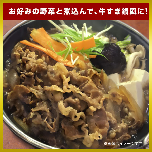 【期間限定】【送料無料】すき家 国産牛肉使用 牛丼の具 5パックセット 冷凍食品【S8】