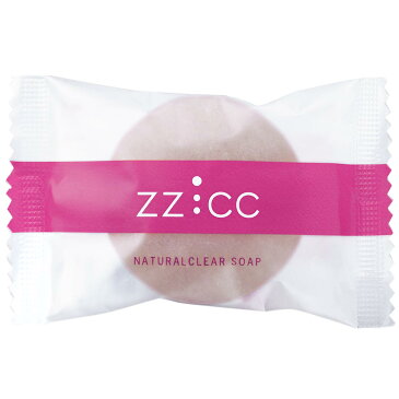 【メール便選択で送料無料 代引不可】ZZ:CC ナチュラルクリアソープ 洗顔石鹸 お試しサイズ 15g 泡洗顔 洗顔石けん ZZCC
