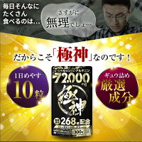 【商品大型リニューアル!】シトルリンアルギニン極神マカ亜鉛クラチャイダム全113種厳選成分60,000mg超大容量240粒※精力剤ではなくサプリ