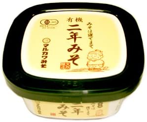 【マルカワみそ】 有機みそ 二年みそ 400g 有機味噌 生みそ 木桶仕込み 有機JAS認証 無添加 天然醸造 越前 まるかわ みそ 味噌 丸川 丸河 2年のサムネイル