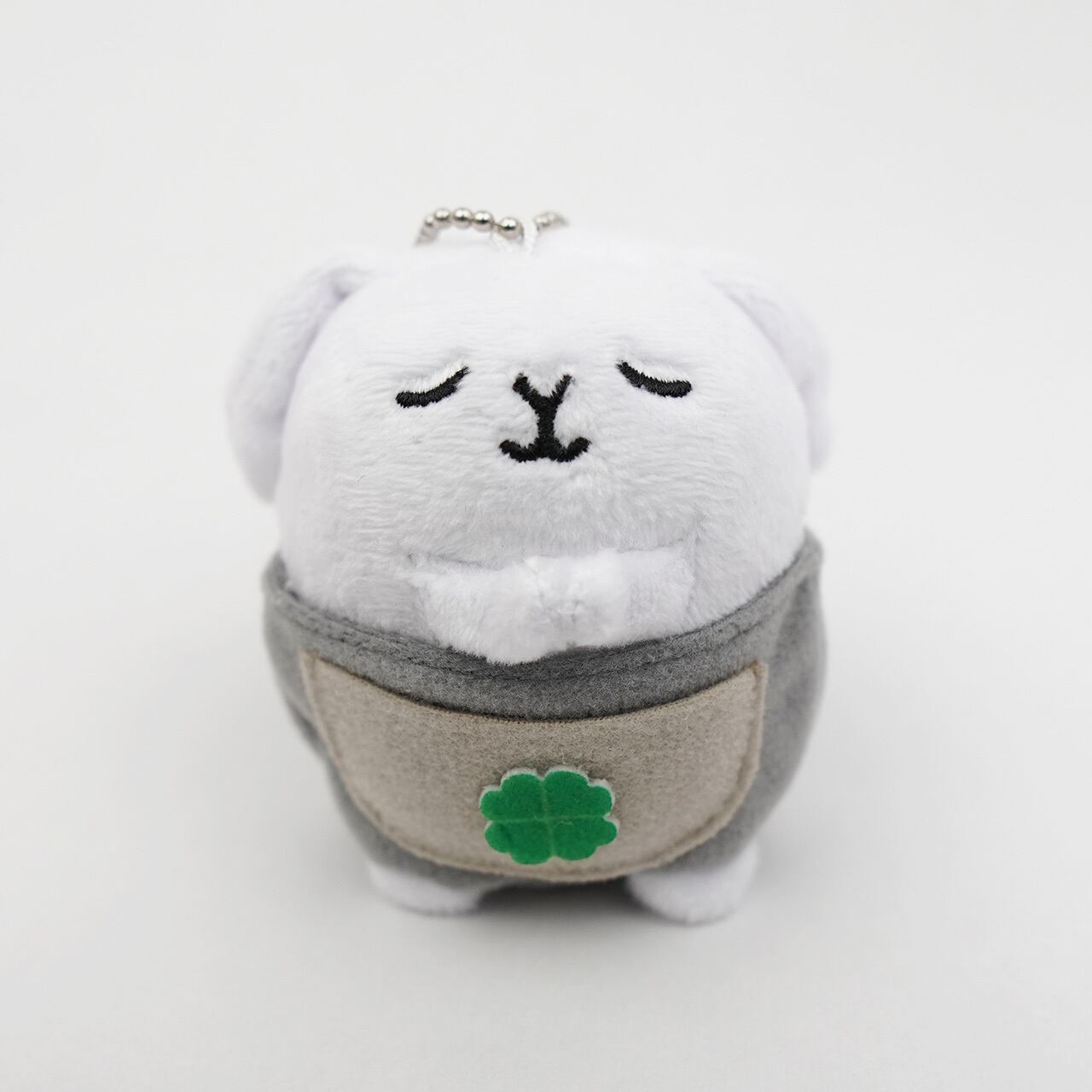 ぬいぐるみキーホルダー おねがいウサギ DIETくん 10cm ボールチェーン付き 透明BOX入り 6歳以上