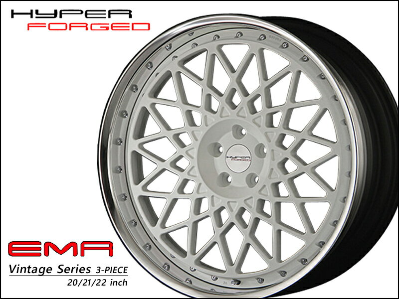 ハイパーフォージド EMR 22インチ×12.5J 5-100〜5-130 Fフェイス/リバース ホイール HYPER FORGED 22x12.5J