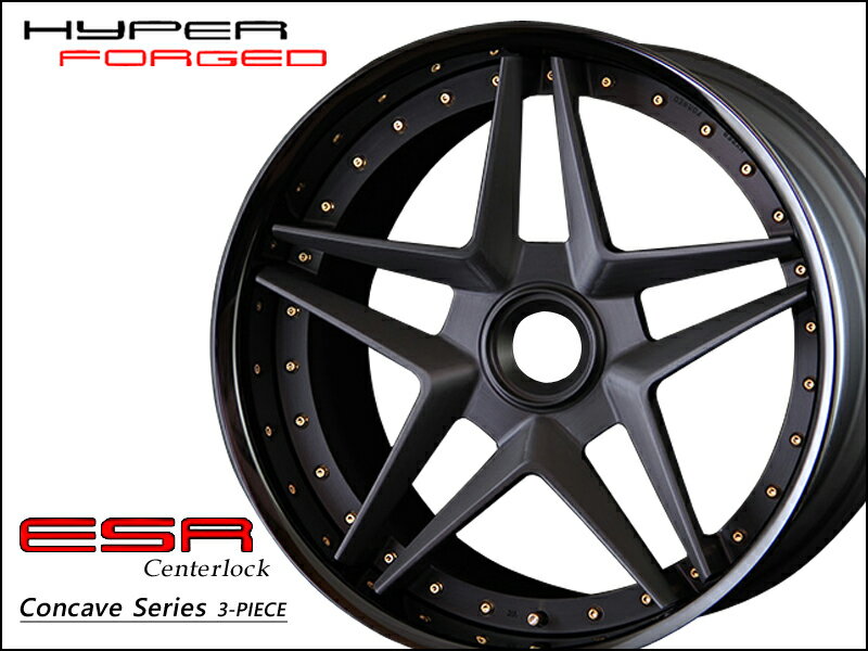 ハイパーフォージド ESR CL 22インチ×11.5J Dコンケイブ/リバース ホイール HYPER FORGED ESR CENTERLOCK 22x11.5J