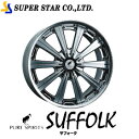 SUPER STAR ピュアスピリッツ サフォーク 24インチ×11J ホイール スーパースター PURE SPIRITS SUFFOLK 24x11J