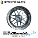 SUPER STAR レオンハルト PL ゲミュート 17インチ×6.5J 4-100 Nリム ホイール スーパースター LEON HARDIRITT Plog...