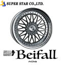 SUPER STAR レオンハルト バイファル 18インチ×10.5J 5-114.3 Rリム ホイール スーパースター LEON HARDIRITT Beif...