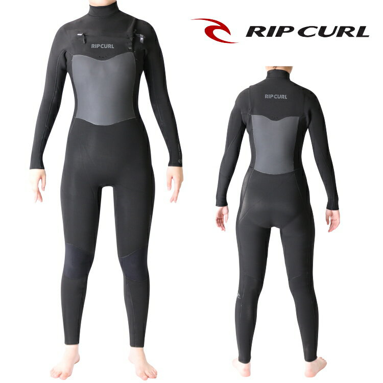 ■ブランド：RIPCURL(リップカール) ■モデル：DAWN PATROL(ドーンパトロール） ■タイプ：女性用チェストジップフルスーツ ■生地厚：3×2ミリ(ボディー3mm、腕2mm) ■カラー：BLACK(ブラック) ■商品番号：14VWFS ■商品説明 リップカールウェットスーツの女性用3×2mmフルスーツ。運動性と保温性の高さを高次元で実現させた「DAWN PATROL(ドーンパトロール）」モデル。最高のサーフィンパフォーマンスを手助けしてくれるサーフィンウェットスーツ。伸縮性の高い「E5」ネオプレーン生地を使用。腕を通した瞬間にそのストレッチ性の高さに気づくはず。裏生地は保温性のある「FLASH IINING（フラッシュ ライニング）」を使用。生地と生地のつなぎ目には「シールテープ」加工が施されており、水の進入を極力おさえてくれる。ジップ構造は「チェストジップタイプ」タイプ。背中にファスナーがないので、パドリングにおける腕や背中への負担を軽減してくれる。バックジップに比べると防水性も高くなっている。但し、ウェットスーツの着脱については慣れが必要。 ■サイズチャート サイズ/身長/体重/胸囲/腹囲 4号/160cm/50kg/81cm/64cm 6号/163cm/54kg/83cm/66cm 8号/166cm/58kg/85cm/68cm 10号/170cm/62kg/90cm/71cm ※ウェットスーツは伸縮性のある素材で出来ておりますので、サイズは目安としてお考えください。また、同じ身長、体重でも体格や着用感には個人差があり、特定のサイズに当てはまった方でも対応できない場合がございます。 ■機能とテクノロジー ●GBSステッチ GBSステッチとは、Glued Blind Stichの訳で「すくい縫い」という意味です。生地を貫通させずに縫い合わせるため、縫製部分から水の浸入を極力抑えることができます。生地の貼り合わせにはボンドを使用し、その後、すくい縫いで縫製します。 ●胸部/背部ラバー素材 胸部/背部には耐久性・保温性に優れたラバー素材を使用しています。外気に触れる時間が長いサーフィンなど、上半身には必須の仕様！冷たい風にも負けず、波待ちできます。また、サーフワックスなどの付着を防ぎ、いつもキレイな状態をキープできます。 ●膝パッド 耐久性・柔軟性・軽量に優れた膝パッドで激しい動きも妨げない！サーフィンは膝の動きがとっても大事！常に屈伸運動が必要なサーフィンには重要な要素です。これでカットバックやターンも決まること間違いなし！ ●キーポケット ちょっとした小銭や車のカギも収納可能なキーケース/キーポケット。車のカギは、必ず持って行く。カギを車両近辺に置かないことが車上荒らしに合わない第一条件です。 ●伸縮性素材 ストレッチ性に優れたE5 Neopreneを使用。パドリングも苦にならず、最高のパフォーマンスを約束する。このストレッチ性は、パフォーマンス向上だけではなく、あなたの体力も奪わない。 ●保温性素材 胸部のE4 Thermo Lining起毛タイプで保温性に優れ、乾きもよくやわらかい生地を使用しているので肌触りも良いです。 ●シールテーピング 生地と生地の継ぎ目は、浸水が特に多い。この部分がシーリングされていると、浸水を極力防いでくれる！冷たい水からボディをガード、耐久性もアップしている。 ●シールパッチ 負荷がかかる生地と生地の継ぎ目には、シールパッチの加工がされており、耐久性と強度をアップさせています。 ●ドローコード チェストジップのフラップ部分にはドローコードを装着。ドローコードを締めつけることにより、肩とフラップの隙間をなくし、水の侵入を抑えてくれる。 ●ドレンホール チェストジップの下部には、不快な水たまりを防ぐドレンホール付き。冷たい水をとどめずに排出してくれる。この小さい穴が大きな効果を発揮します。 ●チェストジップ 胸部分にジッパーのあるチェストジップタイプのウェットスーツは、水の浸入が少なく保温性に優れています。また、背中にファスナーがないので、パドリング時など身体への負担を軽減します。■ブランド：RIPCURL(リップカール) ■モデル：DAWN PATROL(ドーンパトロール） ■タイプ：女性用チェストジップフルスーツ ■生地厚：3×2ミリ(ボディー3mm、腕2mm) ■カラー：BLACK(ブラック) ■商品番号：14VWFS ■商品説明 リップカールウェットスーツの女性用3×2mmフルスーツ。運動性と保温性の高さを高次元で実現させた「DAWN PATROL(ドーンパトロール）」モデル。最高のサーフィンパフォーマンスを手助けしてくれるサーフィンウェットスーツ。伸縮性の高い「E5」ネオプレーン生地を使用。腕を通した瞬間にそのストレッチ性の高さに気づくはず。裏生地は保温性のある「FLASH IINING（フラッシュ ライニング）」を使用。生地と生地のつなぎ目には「シールテープ」加工が施されており、水の進入を極力おさえてくれる。ジップ構造は「チェストジップタイプ」タイプ。背中にファスナーがないので、パドリングにおける腕や背中への負担を軽減してくれる。バックジップに比べると防水性も高くなっている。但し、ウェットスーツの着脱については慣れが必要。 ■サイズチャート サイズ/身長/体重/胸囲/腹囲 4号/160cm/50kg/81cm/64cm 6号/163cm/54kg/83cm/66cm 8号/166cm/58kg/85cm/68cm 10号/170cm/62kg/90cm/71cm ※ウェットスーツは伸縮性のある素材で出来ておりますので、サイズは目安としてお考えください。また、同じ身長、体重でも体格や着用感には個人差があり、特定のサイズに当てはまった方でも対応できない場合がございます。 ●GBSステッチ GBSステッチとは、Glued Blind Stichの訳で「すくい縫い」という意味です。生地を貫通させずに縫い合わせるため、縫製部分から水の浸入を極力抑えることができます。生地の貼り合わせにはボンドを使用し、その後、すくい縫いで縫製します。 ●胸部/背部ラバー素材 胸部/背部には耐久性・保温性に優れたラバー素材を使用しています。外気に触れる時間が長いサーフィンなど、上半身には必須の仕様！冷たい風にも負けず、波待ちできます。また、サーフワックスなどの付着を防ぎ、いつもキレイな状態をキープできます。 ●膝パッド 耐久性・柔軟性・軽量に優れた膝パッドで激しい動きも妨げない！サーフィンは膝の動きがとっても大事！常に屈伸運動が必要なサーフィンには重要な要素です。これでカットバックやターンも決まること間違いなし！ ●キーポケット ちょっとした小銭や車のカギも収納可能なキーケース/キーポケット。車のカギは、必ず持って行く。カギを車両近辺に置かないことが車上荒らしに合わない第一条件です。 ●伸縮性素材 ストレッチ性に優れたE5 Neopreneを使用。パドリングも苦にならず、最高のパフォーマンスを約束する。このストレッチ性は、パフォーマンス向上だけではなく、あなたの体力も奪わない。 ●保温性素材 胸部のE4 Thermo Lining起毛タイプで保温性に優れ、乾きもよくやわらかい生地を使用しているので肌触りも良いです。 ●シールテーピング 生地と生地の継ぎ目は、浸水が特に多い。この部分がシーリングされていると、浸水を極力防いでくれる！冷たい水からボディをガード、耐久性もアップしている。 ●シールパッチ 負荷がかかる生地と生地の継ぎ目には、シールパッチの加工がされており、耐久性と強度をアップさせています。 ●ドローコード チェストジップのフラップ部分にはドローコードを装着。ドローコードを締めつけることにより、肩とフラップの隙間をなくし、水の侵入を抑えてくれる。 ●ドレンホール チェストジップの下部には、不快な水たまりを防ぐドレンホール付き。冷たい水をとどめずに排出してくれる。この小さい穴が大きな効果を発揮します。 ●チェストジップ 胸部分にジッパーのあるチェストジップタイプのウェットスーツは、水の浸入が少なく保温性に優れています。また、背中にファスナーがないので、パドリング時など身体への負担を軽減します。