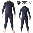 ZEAK(ジーク) ウェットスーツ 子供用 フルスーツ (3×2mm) サーフィン ウエットスーツ ZEAK WETSUITS