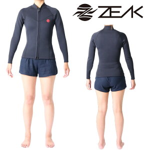 ZEAK(ジーク) ウェットスーツ レディース 長袖 タッパー (2mm) ウエットスーツ サーフィンウエットスーツ ZEAK WETSUITS