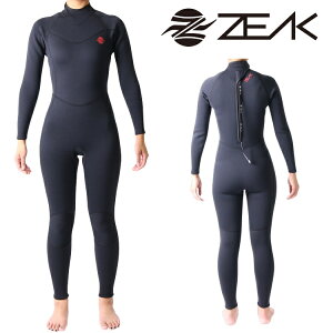 ZEAK(ジーク) ウェットスーツ レディース フルスーツ (3×2mm) ウエットスーツ サーフィンウエットスーツ ZEAK WETSUITS