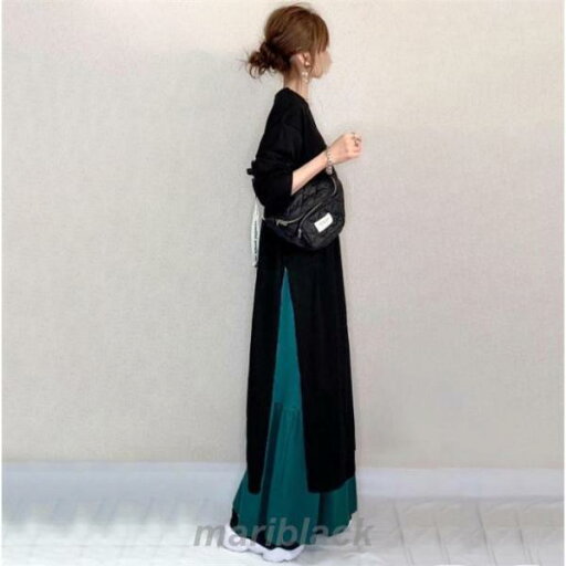 ワンピース レディース 春 秋 長袖 ロングワンピース スカート セットアップ マキシ丈 秋冬 通勤着 可愛い 秋服 ゆったり 体型カバー 20代 30代 40代 50代 ワンピース レディース 春 秋 長袖 ロングワンピース スカート セットアップ マキシ丈 秋冬 通勤着 可愛い 秋服 ゆったり 体型カバー 20代 30代 40代 50代