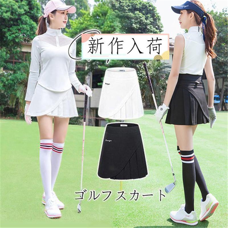 ゴルフプリーツスカート レディース インナーパンツ付 ショット丈 ゴルフウェア ミニスカート 運動着 スポーツ アウトドア ゴルフ 女性用 おしゃれ