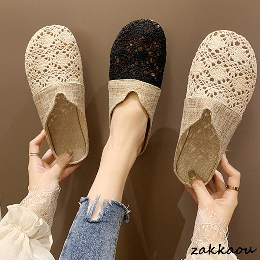 ミュールサンダル レディース ぺたんご