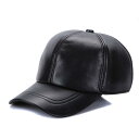 羊革 野球帽 ワークキャップ 本革 レザー LEATHER キャスケット 帽子 メンズ レザー帽子 メンズキャップ 防寒 暖かい 春秋冬
