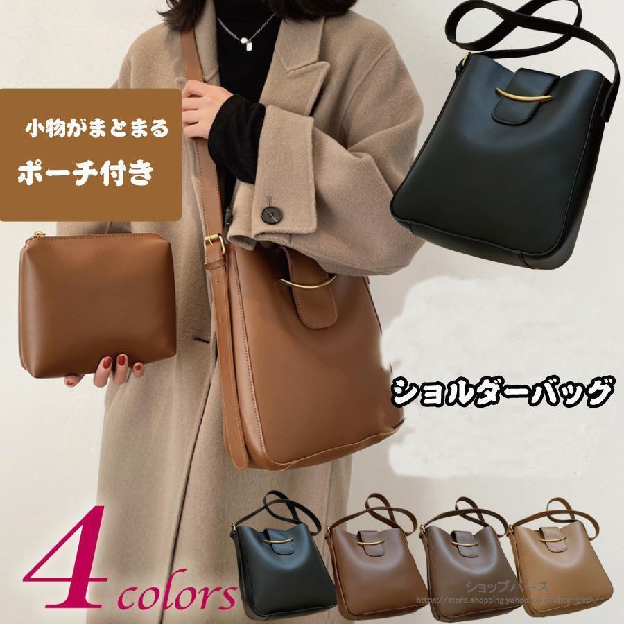 樂天商城 - ショルダーバッグ レディース 軽い 60代 40代 50代 革 斜めがけ 軽量 無地 ポーチ ビジネス バッグインバッグ 通勤 通学 旅行 韓国