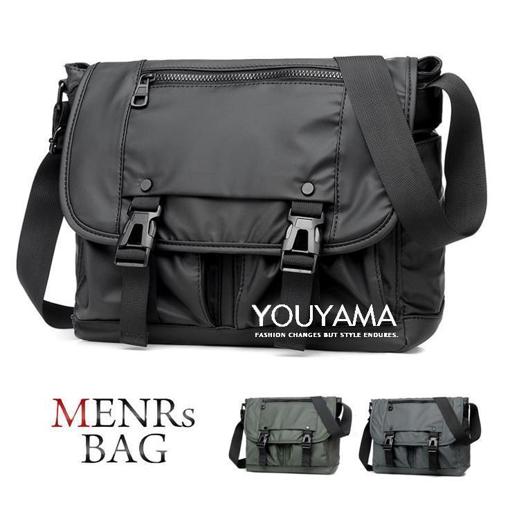 ショルダーバッグ メンズ メッセンジャーバッグ 防水 耐磨耗 ビジネスバッグ 斜めがけ バッグ 男性用大容量 A4サイズ対応