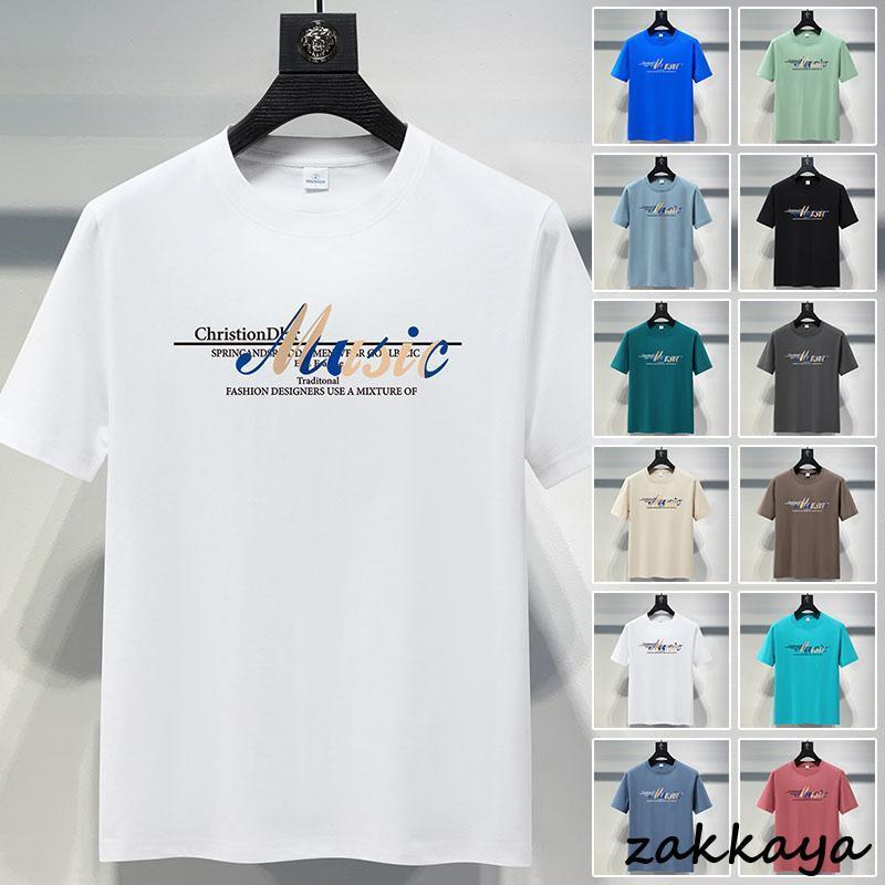 乐天商城 - Tシャツ メンズ 半袖 おしゃれ 白Tシャツ ロンT T-shirt スポーツ 半袖tシャツ 配いろ 涼しい カジュアルクルーネック 丸首 プリント 夏 ゆったり トップス