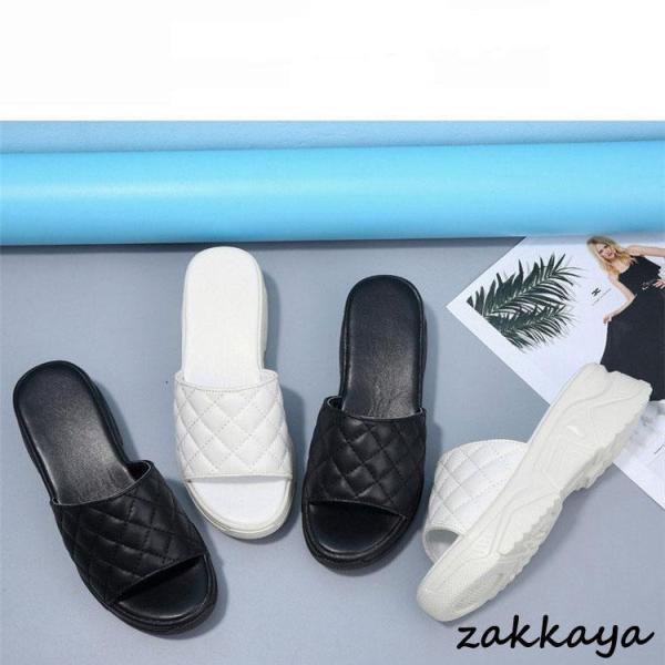 牛革 本革　ビジネスサンダル レディース オフィススリッパ ビジネスシューズ スリッパ ルームシューズ..